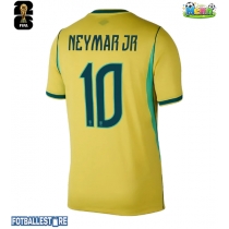 Brasil Neymar Jr #10 Hjemmedrakt VM 2026 Kortermet